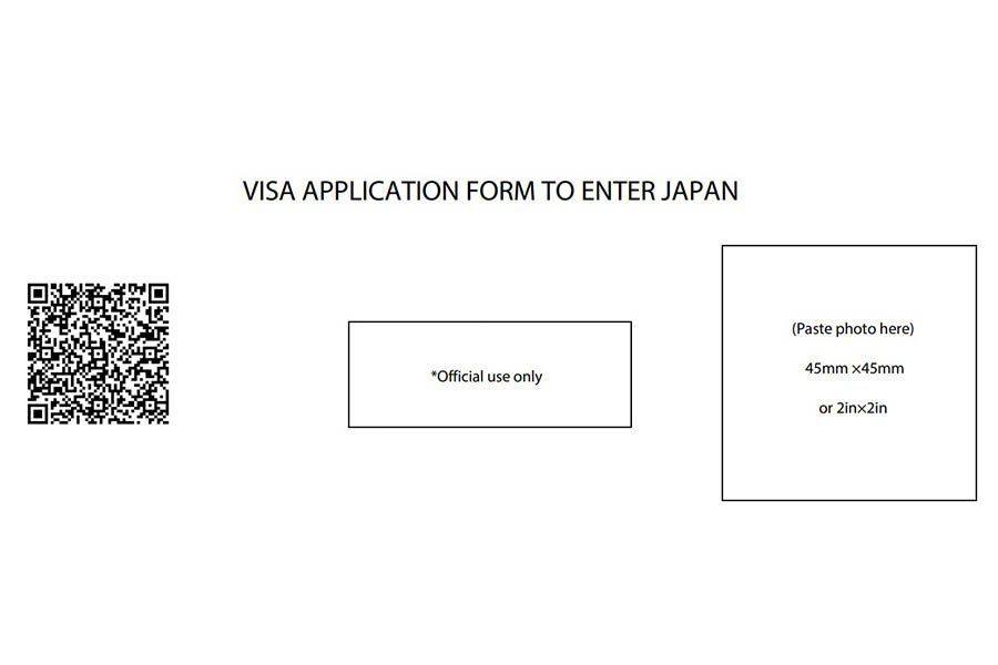 Hướng Dẫn Điền Tờ Khai Xin Visa Du Lịch Nhật Bản Có Mã QR
