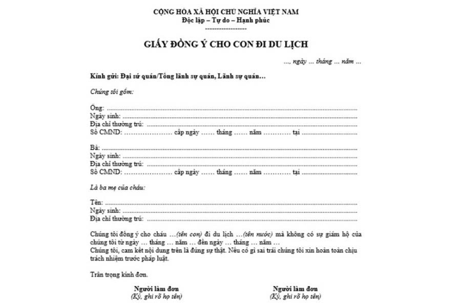 Thủ tục xin visa du lịch Nhật Bản tự túc - tất tần tật thông tin bạn nên biết 5 Thủ tục xin visa du lịch Nhật Bản tự túc